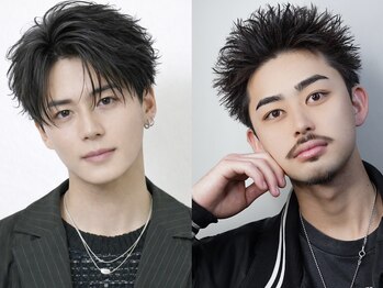 リベル(LIBER)の写真/髪型と眉までトータルで整え、清潔感のある好印象な自分へ。［八王子/メンズパーマ/メンズサロン/men's］