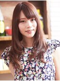 ♪ナチュラルカールがつくるやわらかストレート♪【大島】