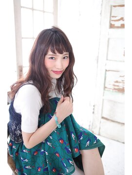 ラ ブーケ 御器所店(La Bouquet) ナナメ流し前髪