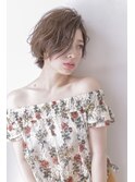 前下がりボブ×グラデーションカット