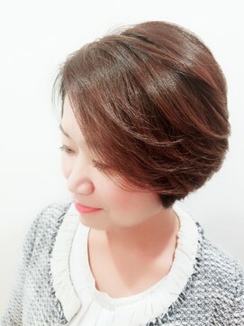 マキ ビューティサロン(MAKI Beauty Salon) 大人かわいい小顔ナチュラルショートボブ
