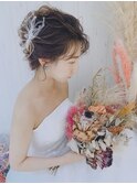 梅田ヘアセットサロンリッコ/花嫁スタイル