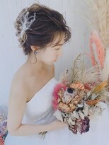 ヘアメイクアンドセットサロン リッコ(Hair make&set salon Ricco)&nbsp;梅田ヘアセットサロンリッコ/花嫁スタイル