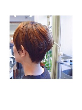 ポタム 東中野(potamu) ２ブロックショートボブ