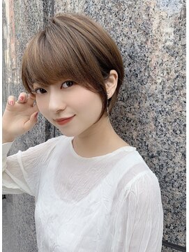 シー バイ ロンド 新宿(Sea by Lond) ピアスがより可愛くなる☆耳掛け丸みショート