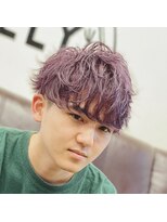 シリー(SILLY)&nbsp;パープルエアリーソフトマッシュ