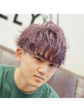 シリー(SILLY) パープルエアリーソフトマッシュ