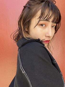 レオニード 表参道(LEONID) インナーカラー　ホワイトアッシュ　　佐々木