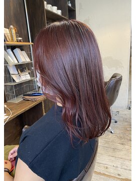 インス(ensue) 20代30代人気！くびれミディ イヤリングカラー暖色系カラー中島