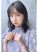 Aラインのこの季節旬の大人っぽミディスタイル