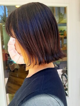 ヘアーアンドスパ コーラルルーム(Hair&spa CORAL room) 切りっぱなしでもお洒落に♪