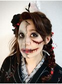 ゾンビメイク★傷メイク★ハロウィンメイク