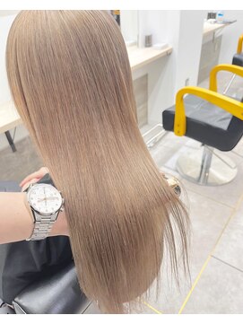 ラフィット 下大利店(lafit) 透明感ミルクティーベージュ/ lafit 下大利　大野城 @avlon0805