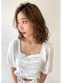 大人かわいいこなれミディアムスタイル♪