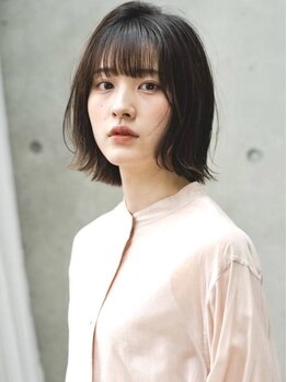 エスト ヘアー マール 横浜店(est hair mar)の写真/《カット+リタッチカラー+Tｒ¥4900～》ショートは【mar】にお任せ!骨格を見極めたカットで小顔効果も抜群◎