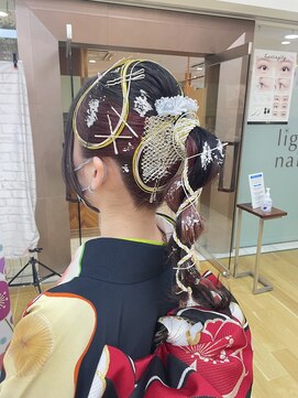 アパルトメント ジェシカ(l'appartement de Jessica) 成人式ヘアセット