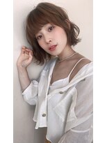 トゥーリ(tuuli) 大人女性◆艶レイヤー前髪ピンクベージュ 髪質改善 縮毛矯正