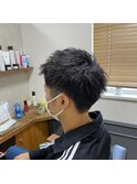 束感スパイキーショート刈り上げ大人ワイルド【カミケン清明店】