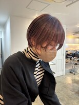 ヘアーブレイス(hair brace)&nbsp;ショート×暖色