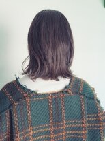 チャチャブラン(cha-cha Blanc)&nbsp;切りっぱなしシースルーバング