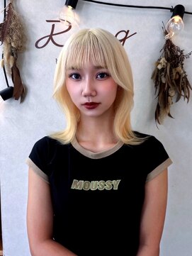 リングバイモアムー(Ring by Moremuu) あいり ブロンドレイヤー