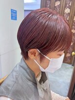 アナログ(ANALOGUE)&nbsp;秋冬ルビーピンクコンパクトショート