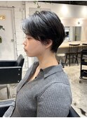 ハンサムショート/マッシュショート/ベリーショート/黒髪