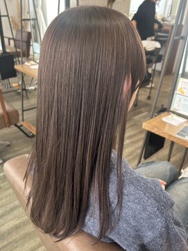 ビズヘアー グランバース(bisou hair grandbase) 透明感カラー/グレージュカラー/ベージュカラー/グロスカラー
