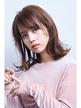 ユニックス イオンモール北戸田店(UNIX) 【40代髪型】外ハネくびれミディアムボブ×グレージュ