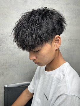 ネクスト 静岡店(NEXT) MEN'S HAIR/ダークアッシュ/ニュアンスパーマ/韓国マッシュ