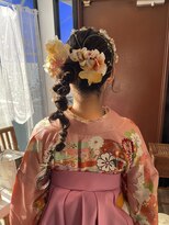 クロード モネ 吉祥寺店(Claude MONET)&nbsp;【木賀　絵莉子】ヘアセット・着付け