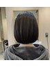 カット＋白髪染め(2cmまで)　￥6600～