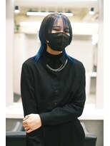 ディア(.eer)&nbsp;【.eer/ディア】グレー×ブルー×中性ウルフ