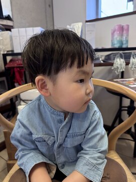 アチーブ ヘア デザイン(achieve hair design) キッズカット刈り上げマッシュツーブロック