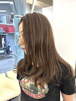 ブラウン(Brown)&nbsp;セット簡単レイヤーカット　馴染ませるハイライトカラー