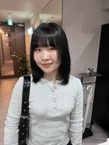 クム 横浜(qumu)&nbsp;【ADORE横浜】黒髪×レイヤーカット