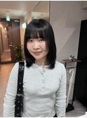 【ADORE横浜】黒髪×レイヤーカット