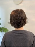 ボブ＋パーマ