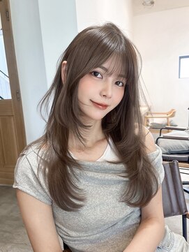 ヘアサロン パーセント(Hair Salon ％) 動きのあるハイレイヤー
