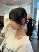 ディフィーノ 青山(DIFINO) 結んでもかわいいレイヤーカット/黒髪ロング