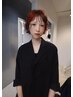 前髪カット＋ケアブリーチ＋カラー＋bykarteトリートメント