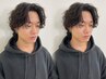 【平日限定】メンズカット+ナチュラルパーマ