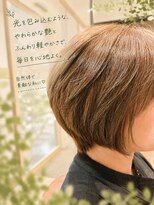 リカレ(Re:care)&nbsp;【40代/髪質改善】ツヤと丸みの大人ショートボブ♪