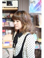 オーバーキャプテンネイキッド(OVER CAPTAIN NAKED)&nbsp;毛先重めの秋パーマ（Airwave)