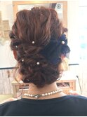 大人可愛いヘアセット