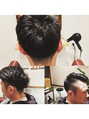 Hair salon The hive 流　刈り上げスタイル！