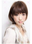 【FORTE中田店】カット+カラー+プラチナトリートメント