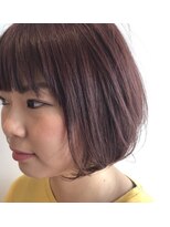 リフ(LIF by MIRROR TALK)&nbsp;前下がりピンクボブ
