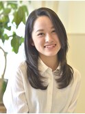 【adorable】ヘルシーレイヤーエアリーカール×ロングバング