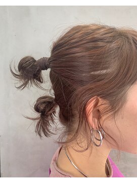 テトヘアー(teto hair) arrange［丁髷アレンジ・ポニーテール・紐・後れ毛・お団子］